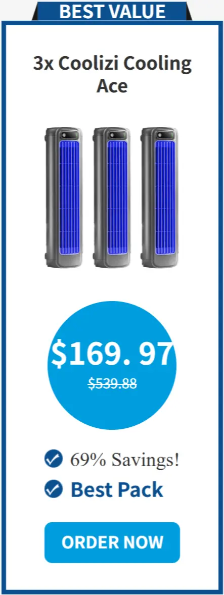 Coolizi Cooling Ace price 